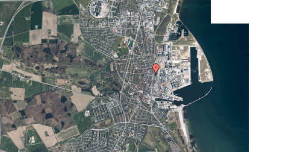 Oversvømmelsesrisiko fra vandløb på Rådhusstræde 18C, 4600 Køge