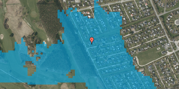 Oversvømmelsesrisiko fra vandløb på Lærkedalen 119, 2605 Brøndby