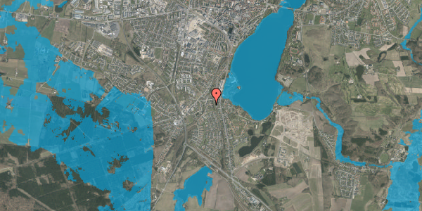 Oversvømmelsesrisiko fra vandløb på Klintevej 1V, 8800 Viborg