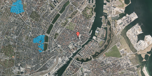 Oversvømmelsesrisiko fra vandløb på Bremerholm 3, 1069 København K