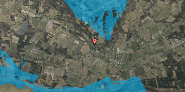 Oversvømmelsesrisiko fra vandløb på Kajakvej 1, 9940 Læsø