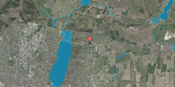 Oversvømmelsesrisiko fra vandløb på Houlkærvej 7A, 8800 Viborg