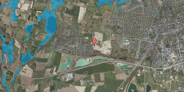 Oversvømmelsesrisiko fra vandløb på Flengsager 990, 4000 Roskilde