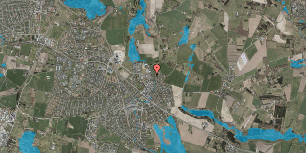Oversvømmelsesrisiko fra vandløb på Dam Enge 9A, 3660 Stenløse