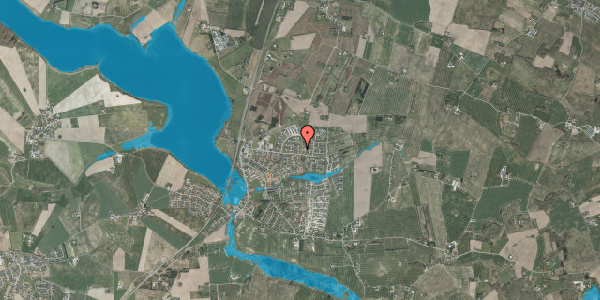 Oversvømmelsesrisiko fra vandløb på Solbjerg Hedevej 113, 8355 Solbjerg