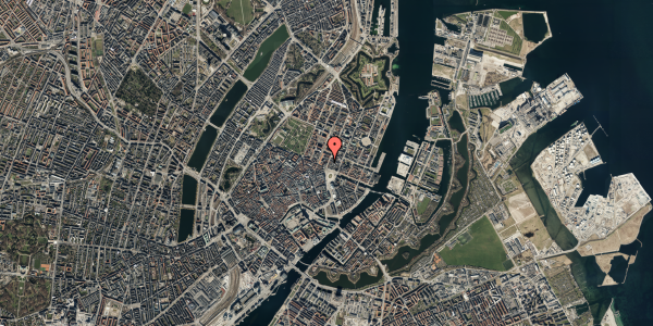 Oversvømmelsesrisiko fra vandløb på Store Kongensgade 3A, 3. tv, 1264 København K