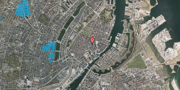 Oversvømmelsesrisiko fra vandløb på Pilestræde 8A, 1112 København K