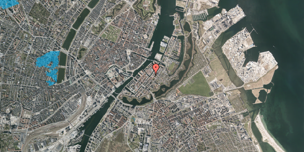 Oversvømmelsesrisiko fra vandløb på Overgaden Oven Vandet 62B, kl. 3, 1415 København K