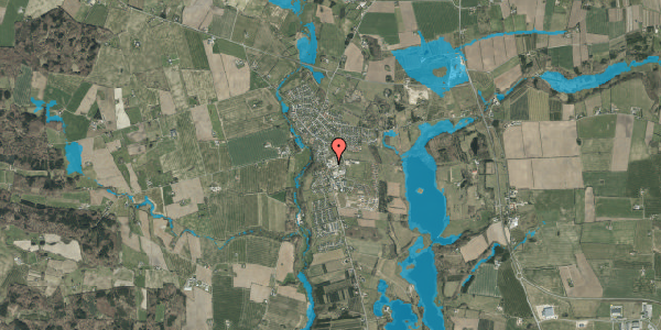Oversvømmelsesrisiko fra vandløb på Koldingvej 49C, 6040 Egtved