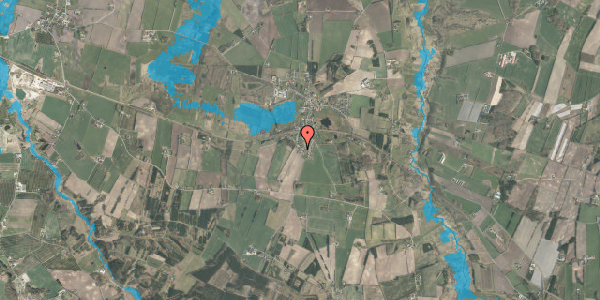 Oversvømmelsesrisiko fra vandløb på Langgade 56, 8800 Viborg