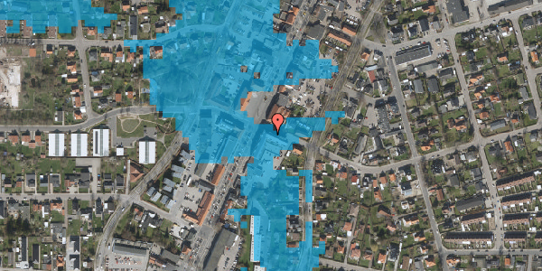 Oversvømmelsesrisiko fra vandløb på Lindevej 2, 1. th, 2630 Taastrup