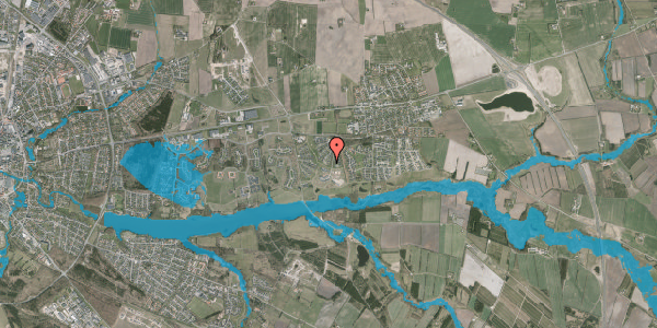 Oversvømmelsesrisiko fra vandløb på Hyrdinden 11, 7500 Holstebro