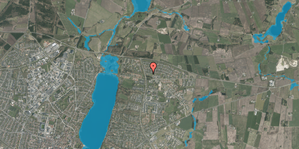 Oversvømmelsesrisiko fra vandløb på Vesterheden 111A, 8800 Viborg