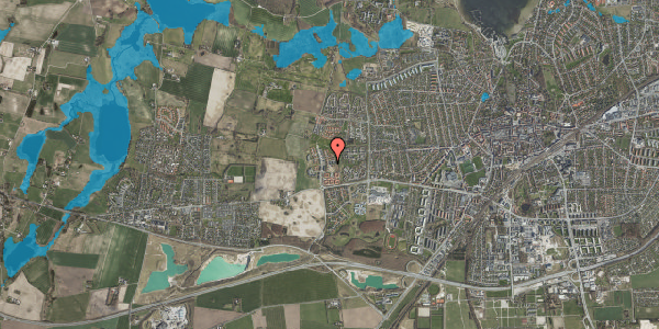 Oversvømmelsesrisiko fra vandløb på Stenkær 10, 4000 Roskilde