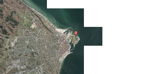 Oversvømmelsesrisiko fra vandløb på Kronborg 4B, st. , 3000 Helsingør