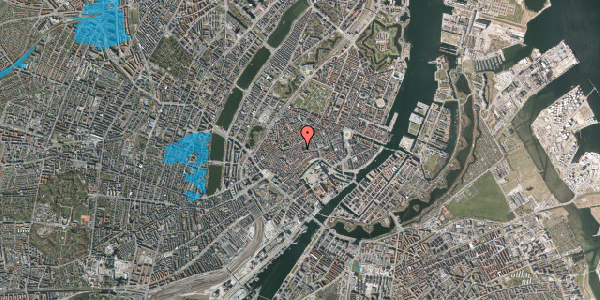 Oversvømmelsesrisiko fra vandløb på Klosterstræde 8, 1157 København K
