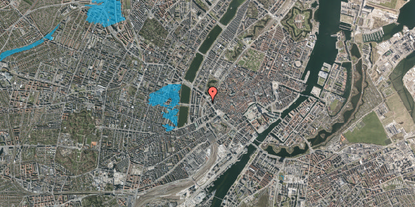 Oversvømmelsesrisiko fra vandløb på H.C. Andersens Boulevard 4, 4. , 1553 København V