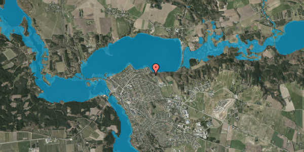 Oversvømmelsesrisiko fra vandløb på Haldursvej 23, 8680 Ry