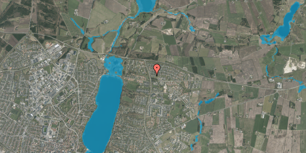 Oversvømmelsesrisiko fra vandløb på Vesterheden 113B, 8800 Viborg
