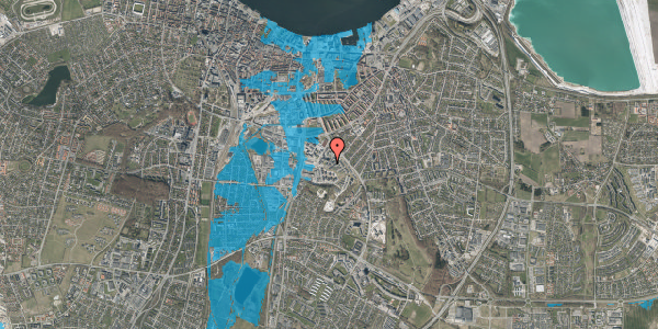 Oversvømmelsesrisiko fra vandløb på Ditlev Bergs Vej 103, 3. 6, 9000 Aalborg