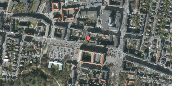 Oversvømmelsesrisiko fra vandløb på Smallegade 14, st. , 2000 Frederiksberg