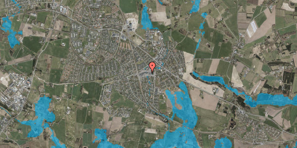 Oversvømmelsesrisiko fra vandløb på Egedal Centret 15, st. , 3660 Stenløse