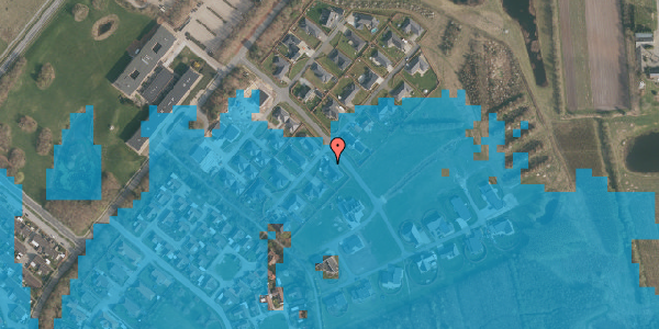 Oversvømmelsesrisiko fra vandløb på Bjerreskovparken 50, 6760 Ribe