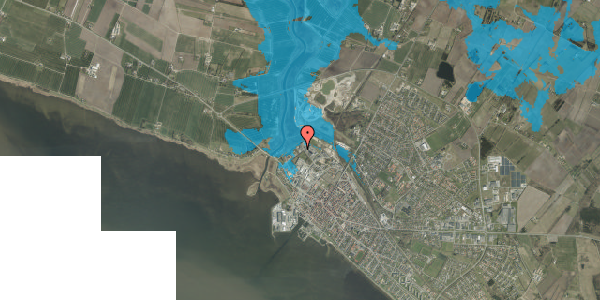 Oversvømmelsesrisiko fra vandløb på Vester Kær 22, 6950 Ringkøbing