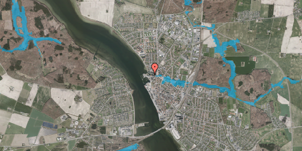 Oversvømmelsesrisiko fra vandløb på Slotsbryggen 17, . 1, 4800 Nykøbing F