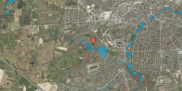 Oversvømmelsesrisiko fra vandløb på Roerskov Havekoloni 103B, 5200 Odense V