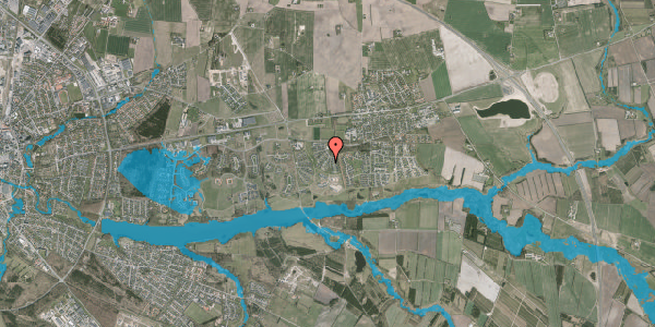 Oversvømmelsesrisiko fra vandløb på Hyrdinden 5, 7500 Holstebro