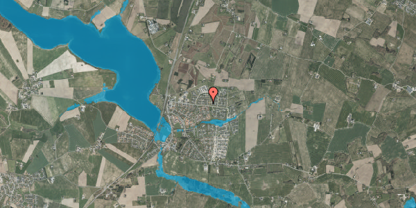 Oversvømmelsesrisiko fra vandløb på Solbjerg Hedevej 115, 8355 Solbjerg