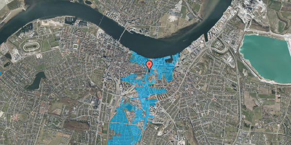 Oversvømmelsesrisiko fra vandløb på Søndergade 62, 2. 8, 9000 Aalborg