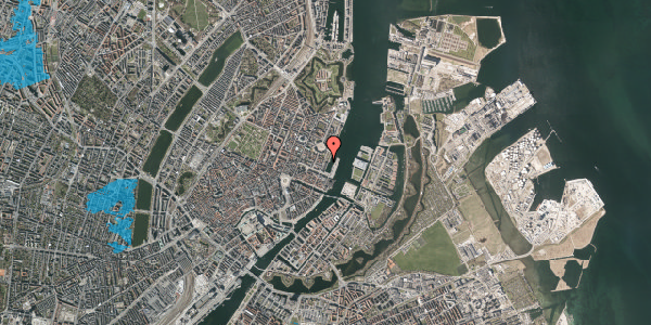 Oversvømmelsesrisiko fra vandløb på Toldbodgade 28A, 1253 København K