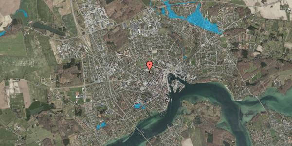 Oversvømmelsesrisiko fra vandløb på Sankt Anne Vej 3, 5700 Svendborg