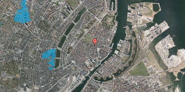 Oversvømmelsesrisiko fra vandløb på Store Regnegade 19B, 1110 København K