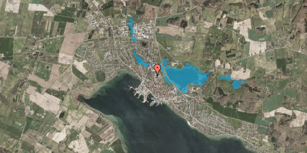 Oversvømmelsesrisiko fra vandløb på Lagonis Minde 15, 5600 Faaborg