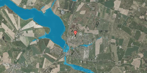Oversvømmelsesrisiko fra vandløb på Solbjerg Hedevej 39, 8355 Solbjerg