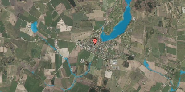 Oversvømmelsesrisiko fra vandløb på Hennekesdamvej 2A, 6630 Rødding