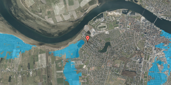 Oversvømmelsesrisiko fra vandløb på Norden 6, 9000 Aalborg