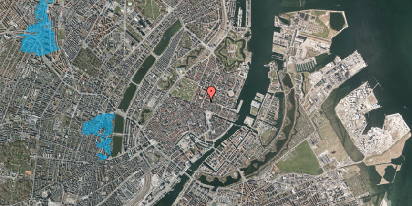 Oversvømmelsesrisiko fra vandløb på Store Kongensgade 23B, 1. , 1264 København K