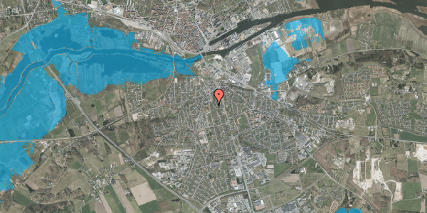 Oversvømmelsesrisiko fra vandløb på Tyvdalen 12, 4. 28, 8940 Randers SV