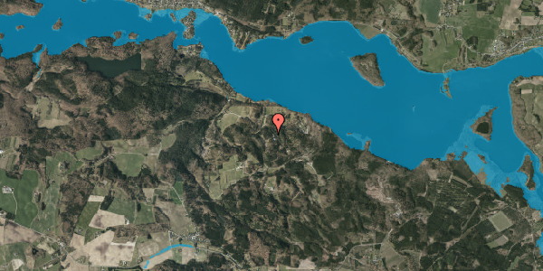 Oversvømmelsesrisiko fra vandløb på Bøgedalsvej 18, 8680 Ry