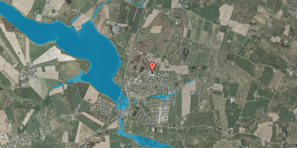 Oversvømmelsesrisiko fra vandløb på Hasselvangen 101, 8355 Solbjerg