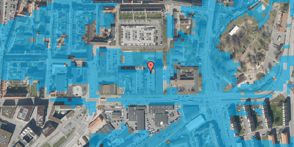 Oversvømmelsesrisiko fra vandløb på Toldstrupsgade 18, 1. 13, 9000 Aalborg
