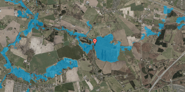Oversvømmelsesrisiko fra vandløb på Solager 136, 2630 Taastrup