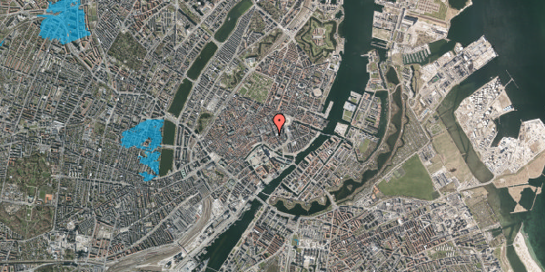 Oversvømmelsesrisiko fra vandløb på Nikolaj Plads 11, 1067 København K