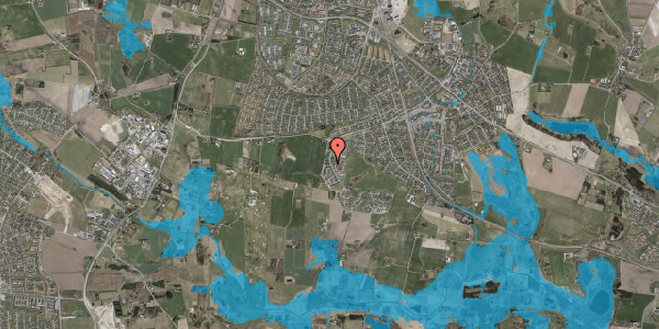 Oversvømmelsesrisiko fra vandløb på Hareleddet 3, 3660 Stenløse
