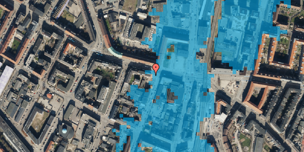 Oversvømmelsesrisiko fra vandløb på Frederikssundsvej 11A, 4. 3, 2400 København NV