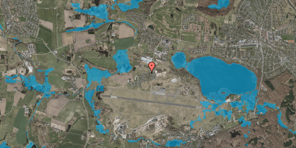 Oversvømmelsesrisiko fra vandløb på Lejrvej 59, 3500 Værløse